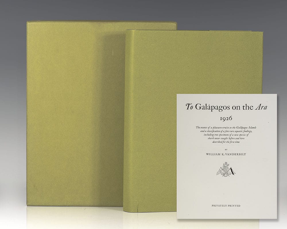 To Galapagos on the Ara 1926: The Events of a Pleasure-Cruise to the Galapagos Islands.
