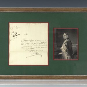 Napoleon Bonaparte Autograph Letter Signed.
