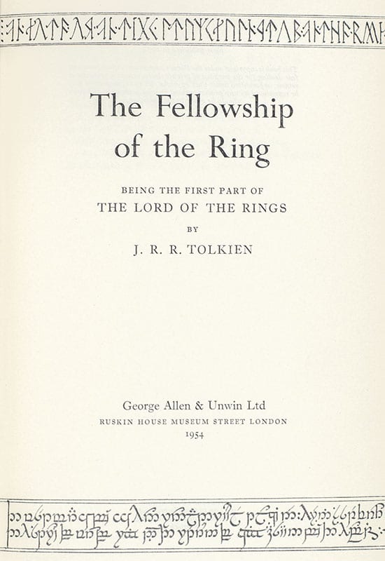 The Lord of The Rings Trilogy: The Fellowship of the Ring, The Two Towers, The Return of the King