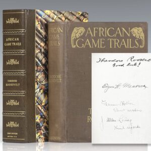 African Game Trails. An Account of the African Wanderings of an American Hunter-Naturalist