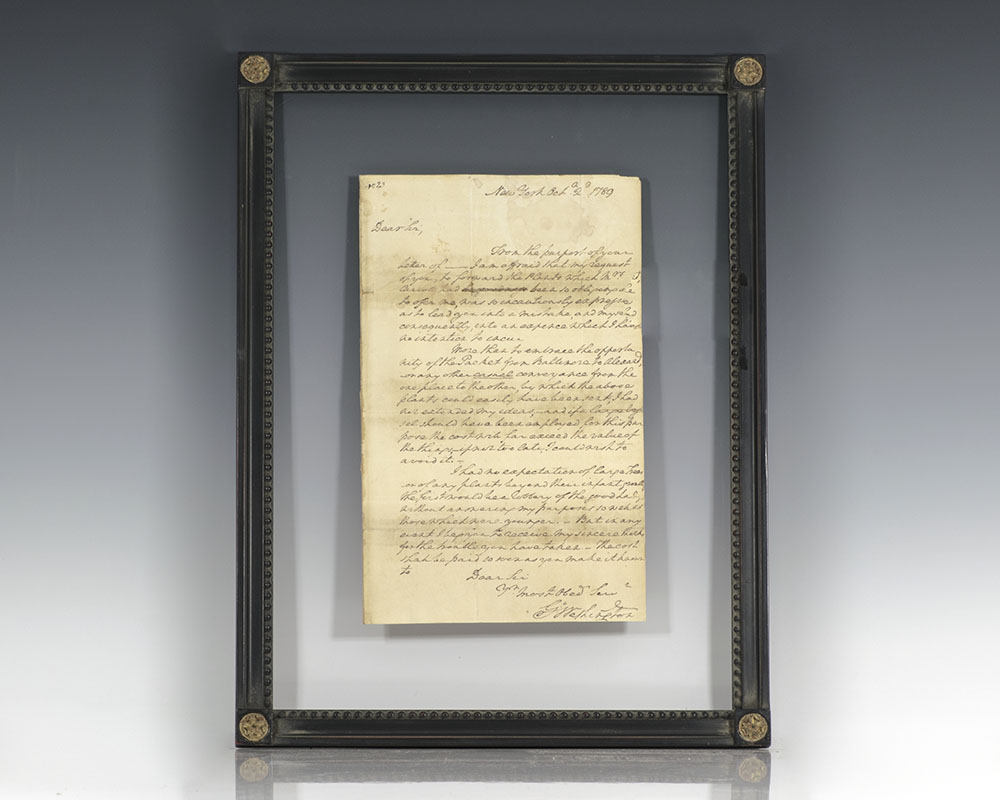 George Washington Autograph Letter Signed