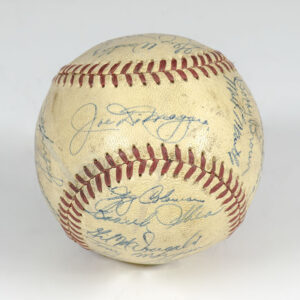 1951 New York Yankees World Series Championship Team Signed Baseball