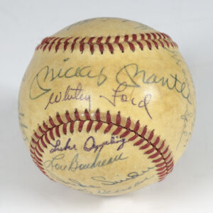 Baseball Hall of Famers Signed Baseball