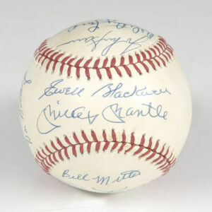 New York Yankees Signed 1953 Baseball