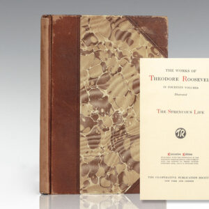 The Works of Theodore Roosevelt Executive Edition Salesman's Dummy