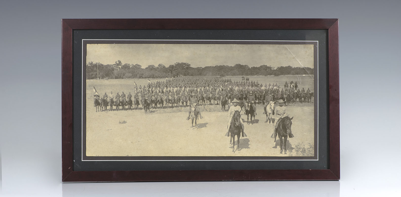 Original Theodore Roosevelt and the Rough Riders Photograph
