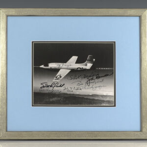 X-1 Test Pilots Signed Photograph