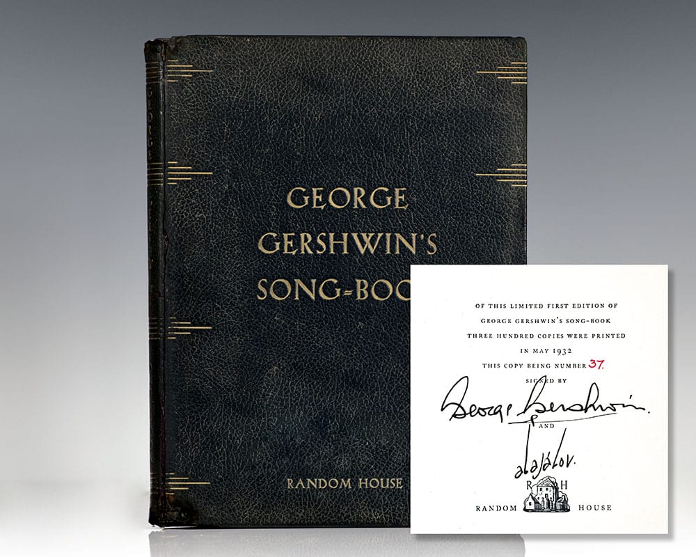 George Gershwin’s Song-Book.