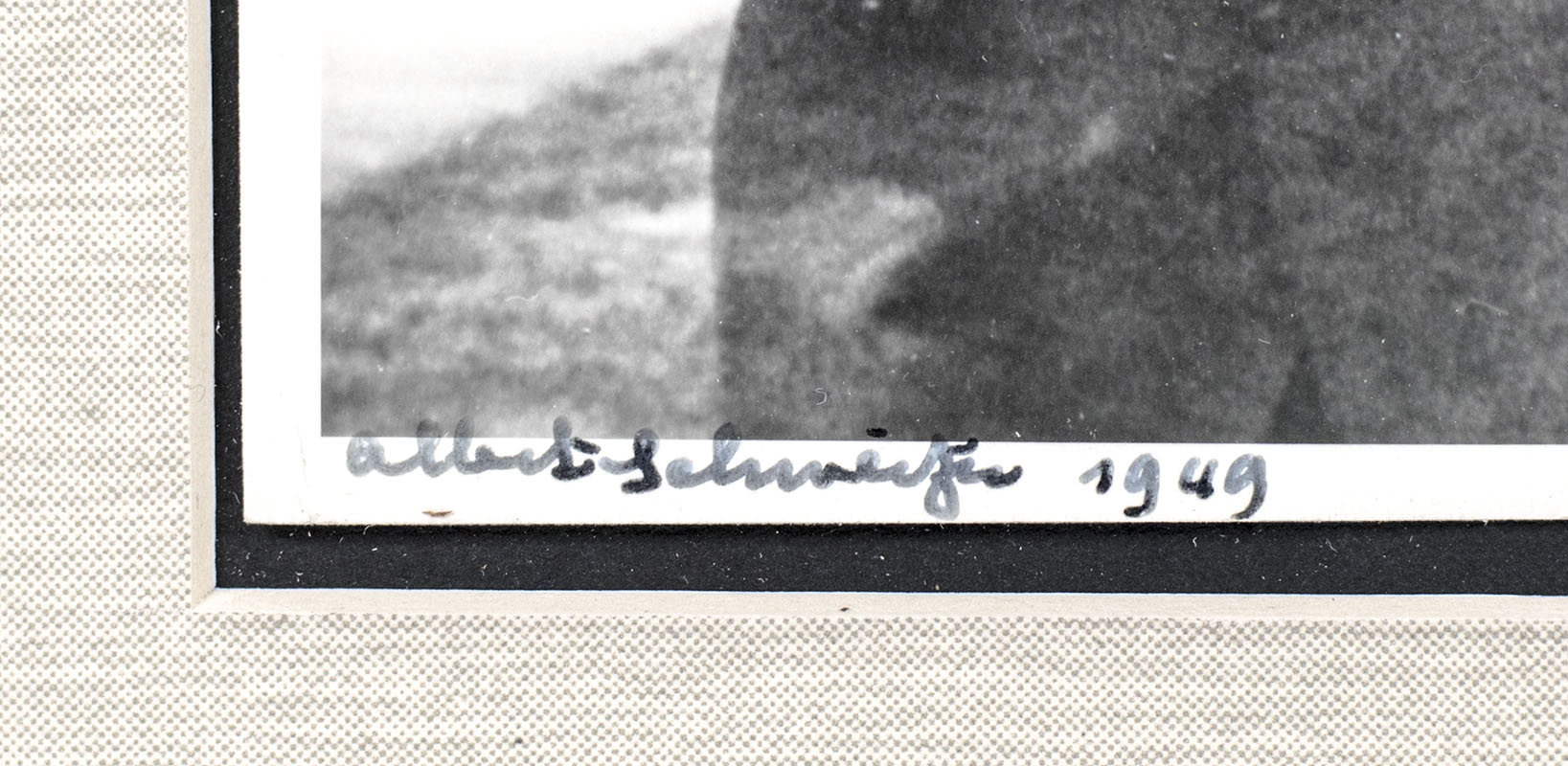 Albert Schweitzer Autograph Signed Photograph