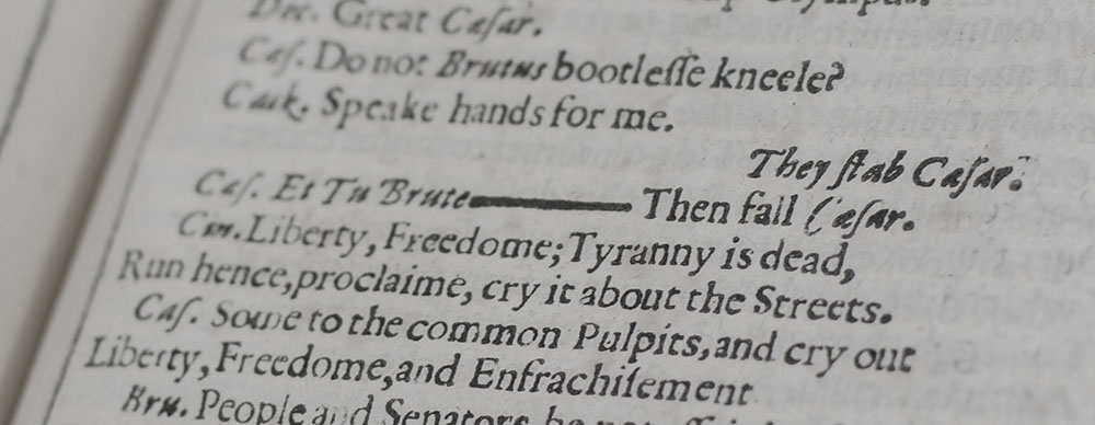 Shakespeare Second Folio