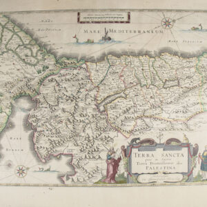 Terra Sancta quae in Sacris Terra Promissionis olim Palestina [Holy Land Map]