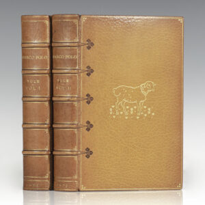 The Book of Ser Marco Polo, the Venetian, Concerning the Kingdoms and Marvels of the East.