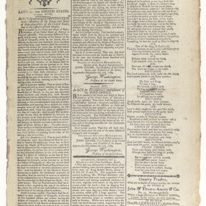 The Massachusetts Centinel. Wednesday, October 21, 1789.