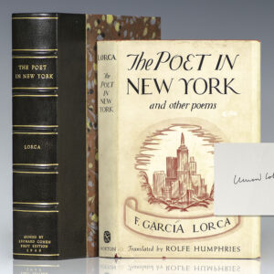 The Poet In New York and Other Poems.