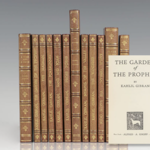 The Works of Kahlil Gibran, Including: The Prophet, The Madman, The Forerunner, Sand and Foam, Jesus the Son of Man, The Earth Gods, The Wanderer, The Garden of the Prophet, Prose Poems, Nymphs of the Valley, Spirits Rebellious, and A Tear and a Smile.