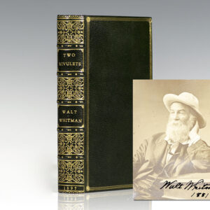 Two Rivulets: Including Democratic Vistas, Centennial Songs, and Passage to India.