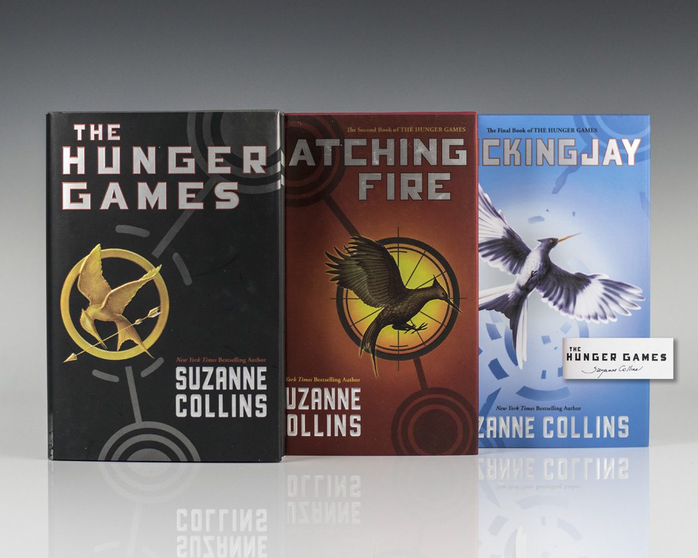 The Hunger Games, Catching Fire and Mockingjay.