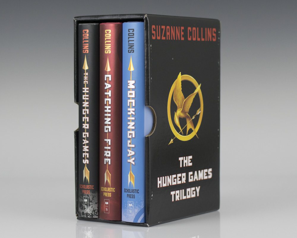 The Hunger Games, Catching Fire and Mockinjay.