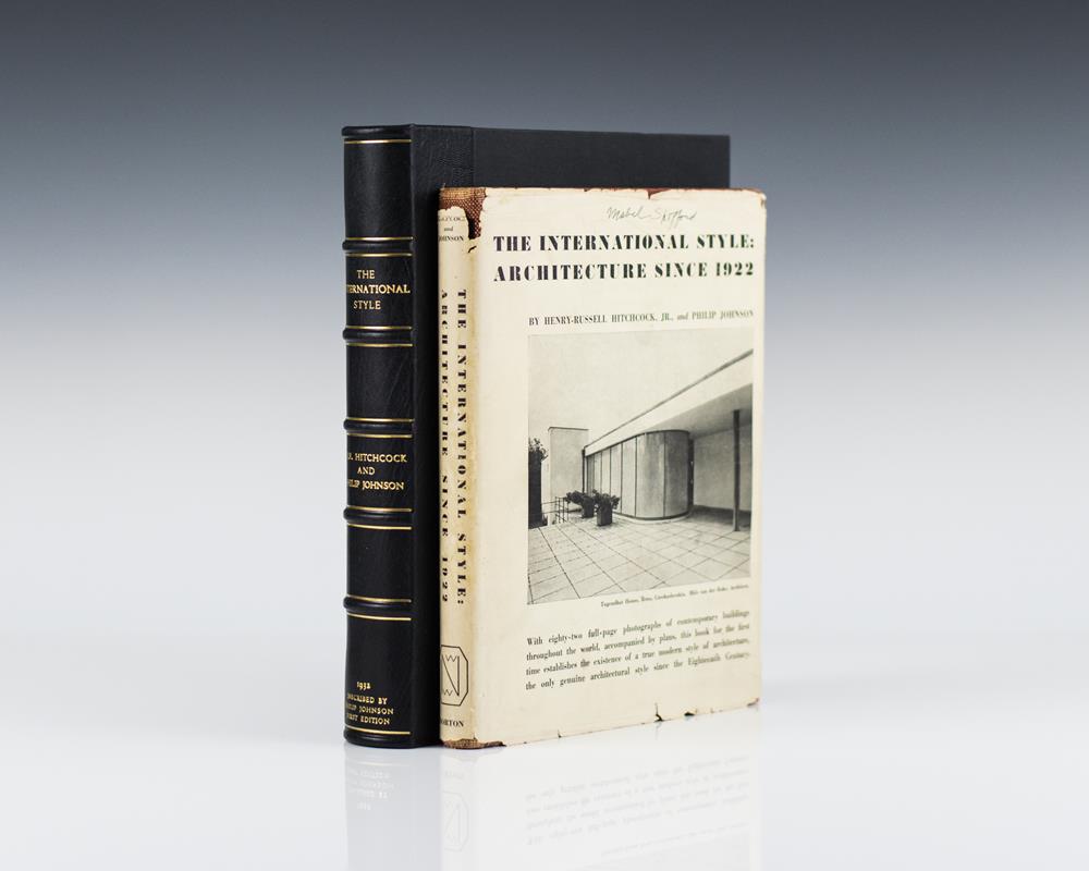 The International Style: Architecture Since 1922.