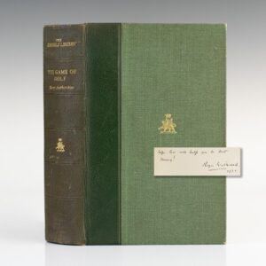 The Game of Golf....Lonsdale Library, Vol. IX.