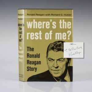 Where's the Rest of Me? The Ronald Reagan Story.
