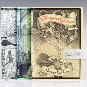The Wizard of the Earthsea, The Tombs of Atuan, The Farthest Shore.