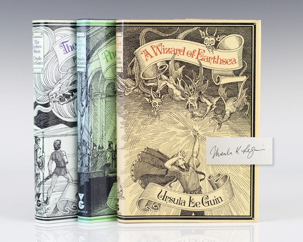 The Wizard of the Earthsea, The Tombs of Atuan, The Farthest Shore.