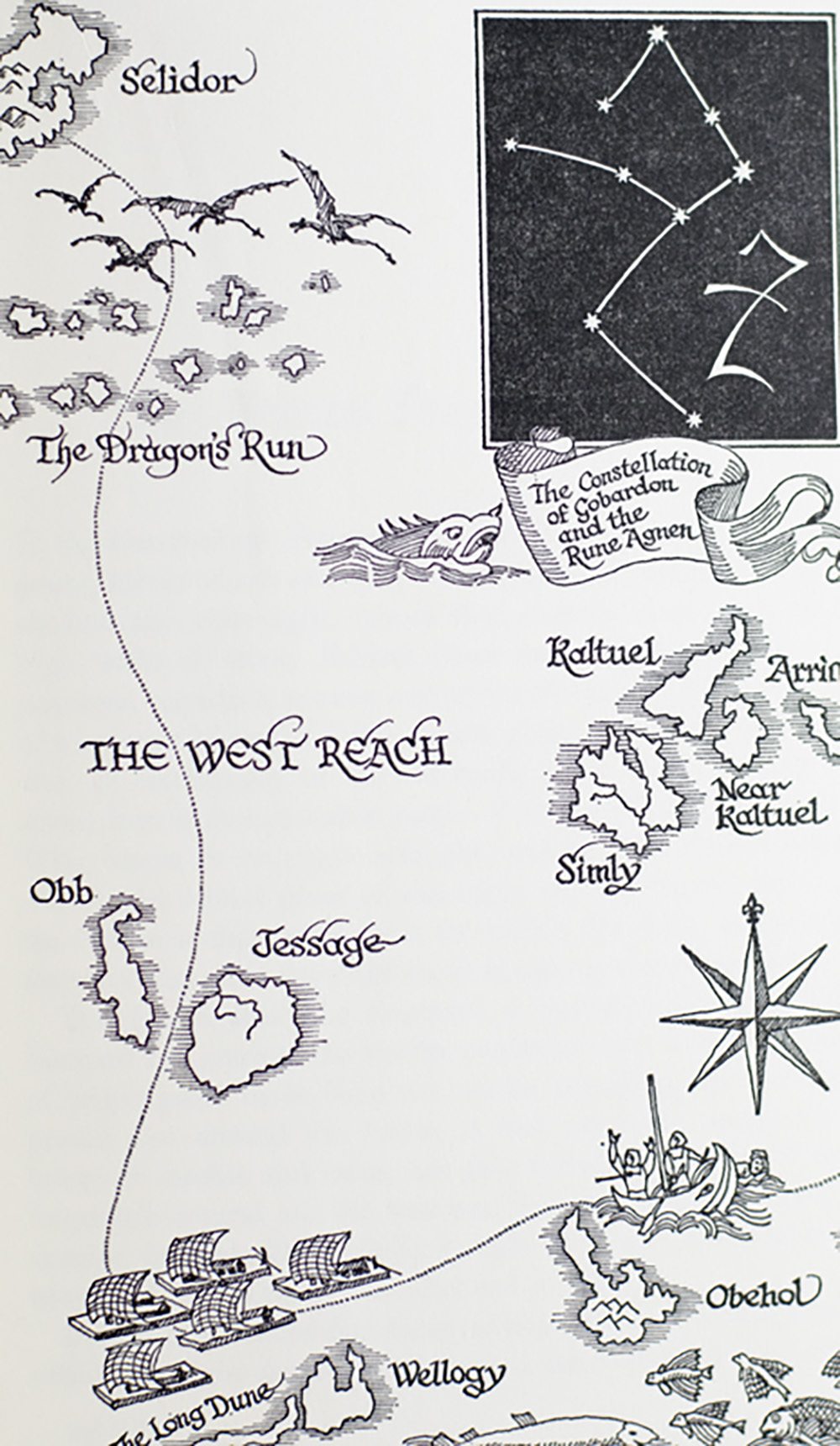 The Wizard of the Earthsea, The Tombs of Atuan, The Farthest Shore.