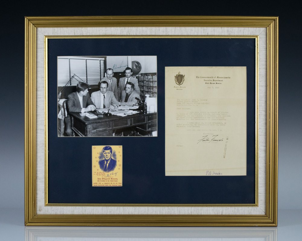 John F. Kennedy Signed Photograph.