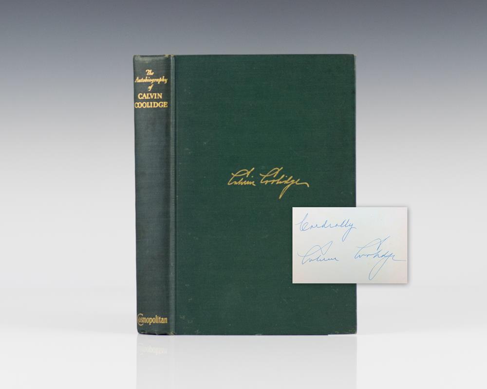 The Autobiography of Calvin Coolidge.