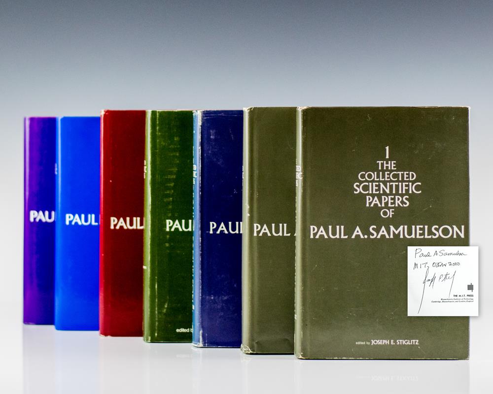 The Collected Scientific Papers of Paul A. Samuelson. Volumes I-VII.
