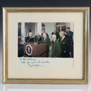 Lyndon B. Johnson Signed Photograph.