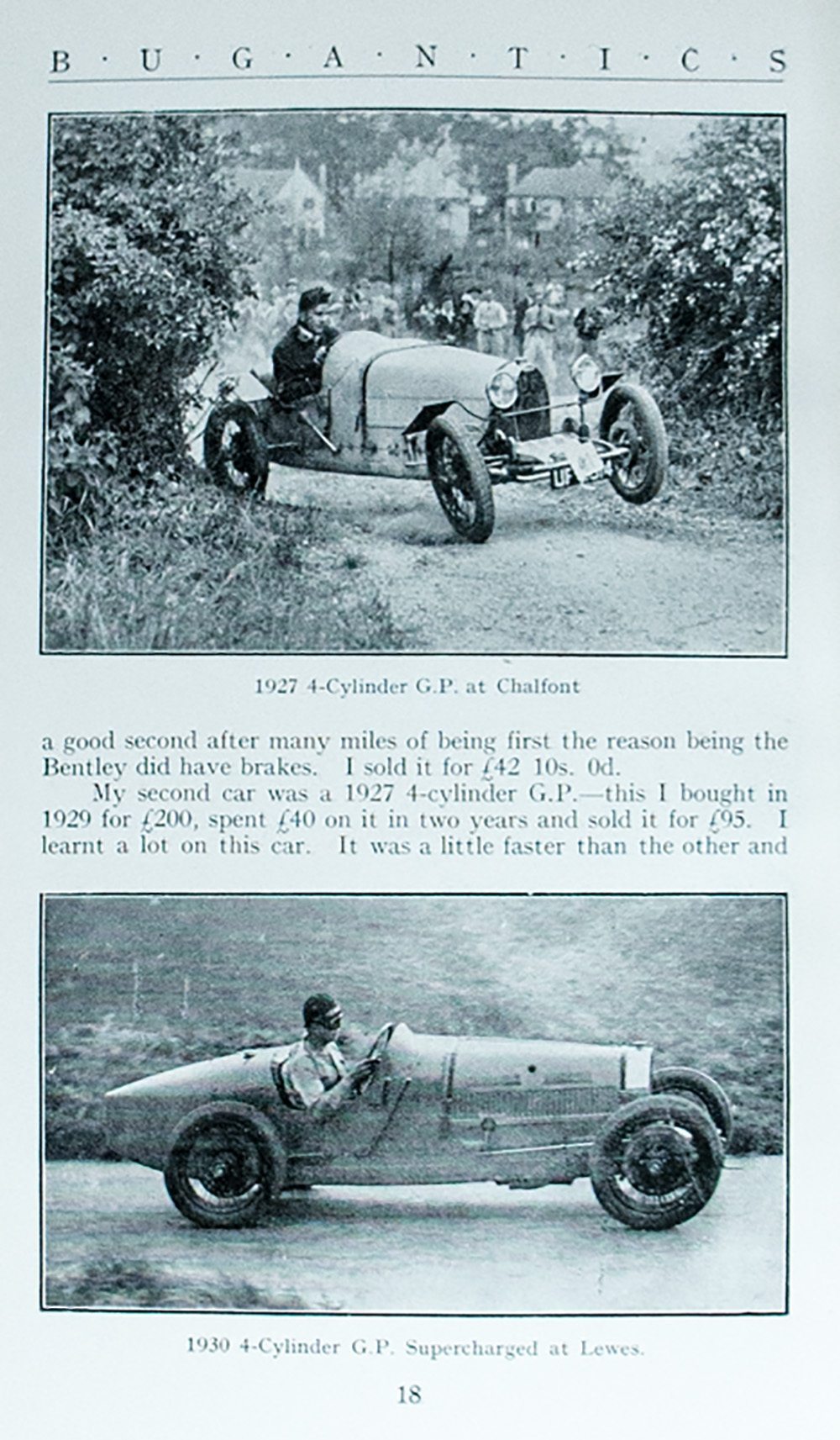 Bugantics: Bugatti Owner's Club.