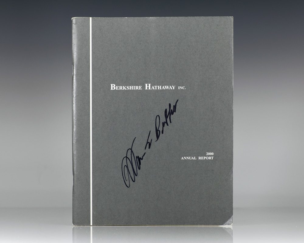 Berkshire Hathaway Annual Report 2000.