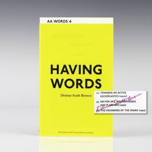 Having Words.