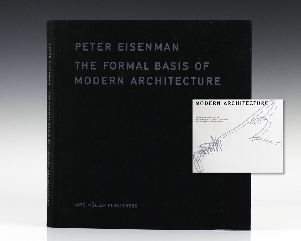 The Formal Basis of Modern Architecture: Dissertation 1963.