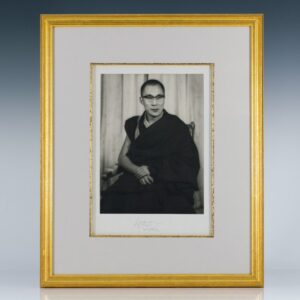 The Dalai Lama Signed Photograph.