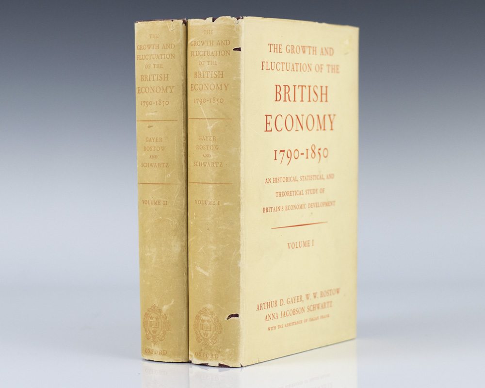 The Growth and Fluctuation of the British Economy 1790-1850. An Historical, Statistical, and Theoretical Study of Britain's Economic Development, Volumes 1 & 2.