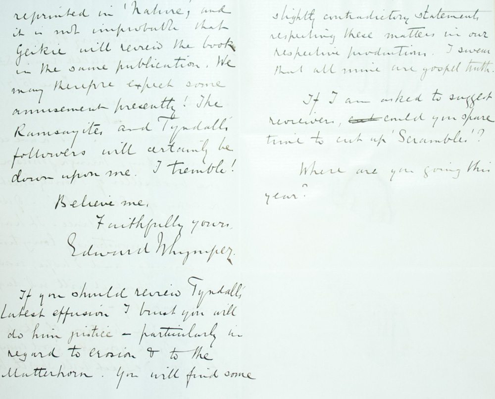 Scrambles Amongst the Alps in the Years 1860-69.