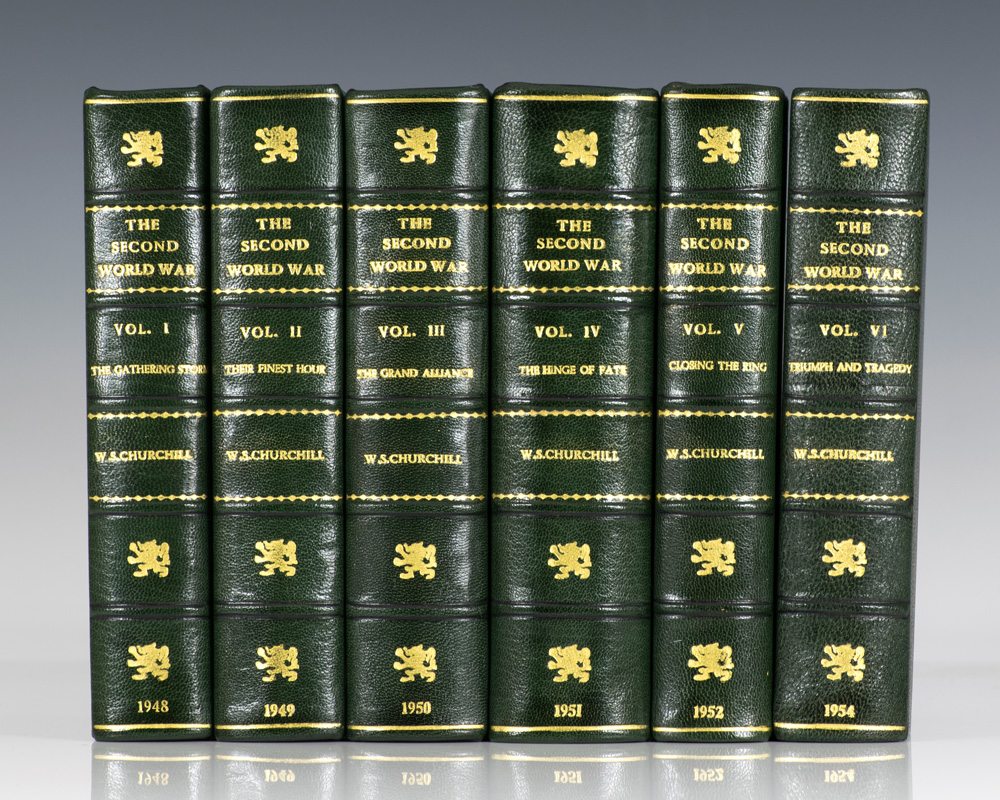 The Second World War: The Gathering Storm; Their Finest Hour; The Grand Alliance; The Hinge of Fate; Closing the Ring; Triumph and Tragedy. Copy