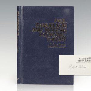 Paul Samuelson and Modern Economic Theory.