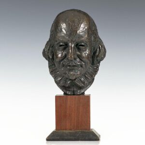 William Shakespeare Sculptural Bust.