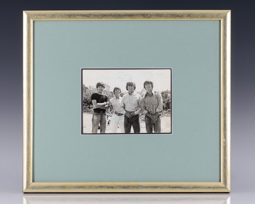 The Beatles Signed Photograph.