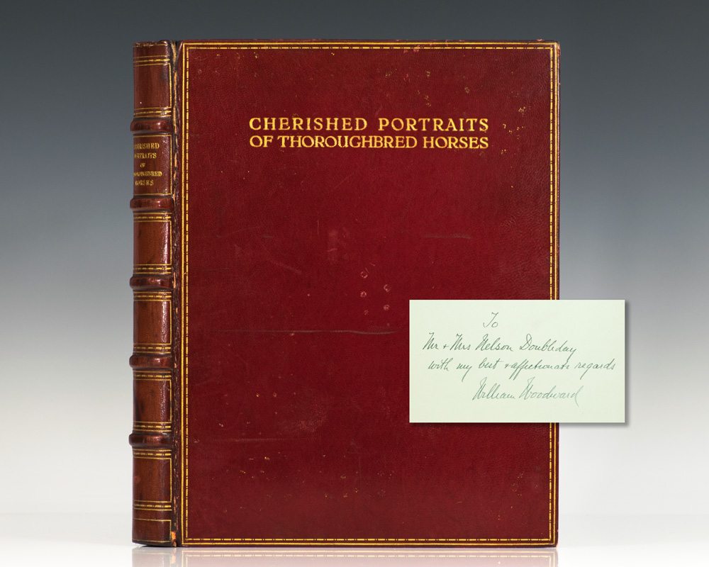 Cherished Portraits of Thoroughbred Horses: From the Collection of William Woodward. With Notes by W.S. Vosburgh.