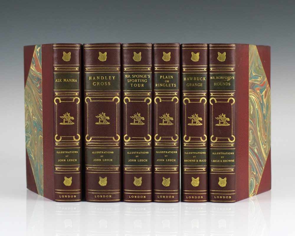 Works of . . . : Ask Mamma; Handley Cross; Mr. Sponge's Sporting Tour; Plain or Ringlets; Hawbuck Grange; Mr. Romford's Hounds.