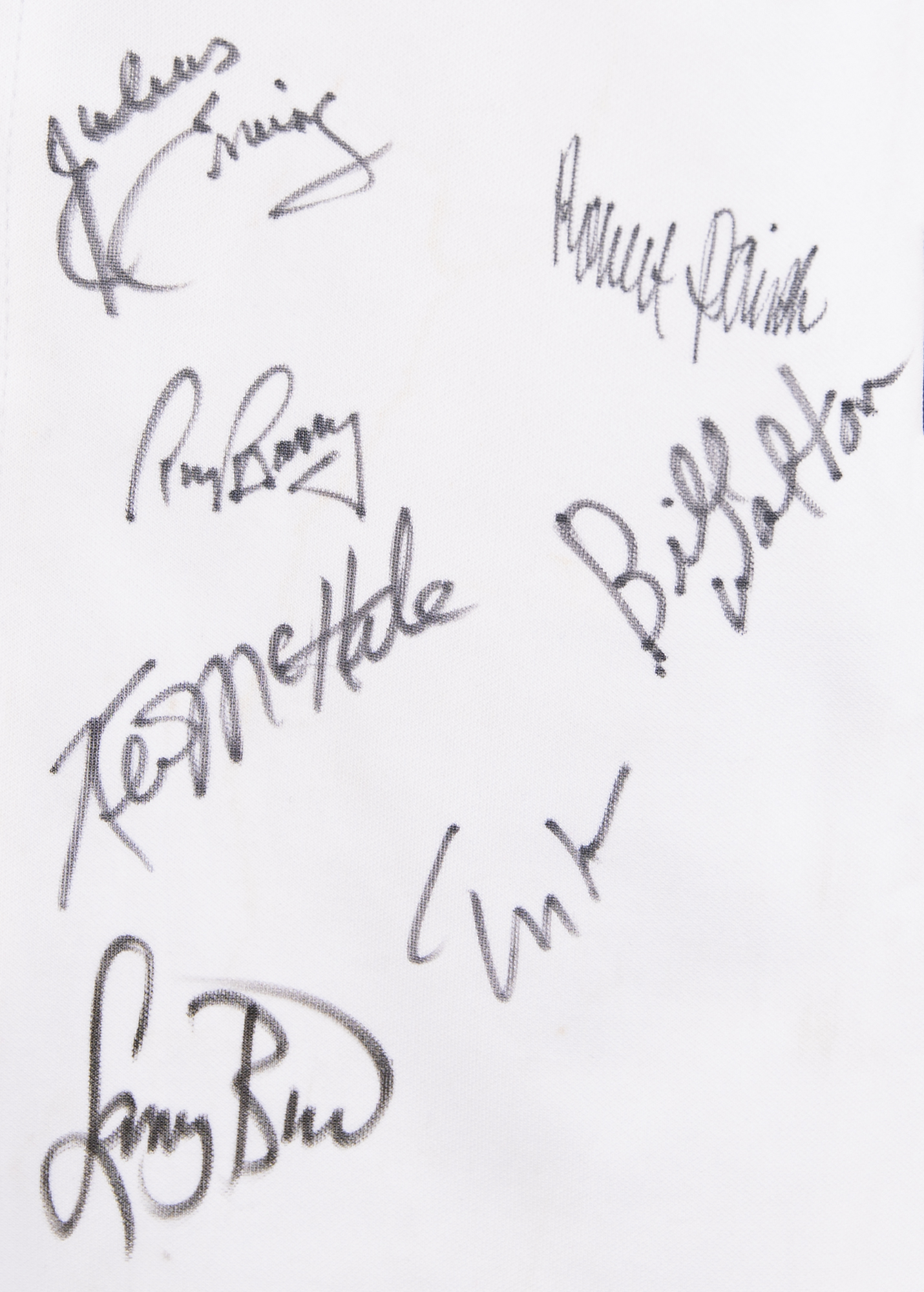 NBA Warm-Up Jacket Signed by Larry Bird and Others. - Image 3