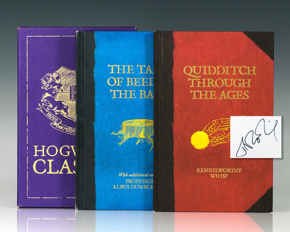 Quidditch Through the Ages and The Tales of Beedle the Bard.