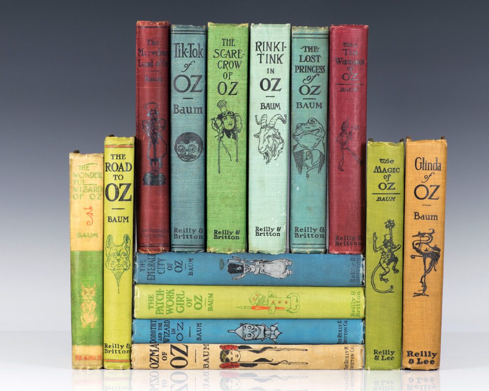 The Complete Oz Series: The Wonderful Wizard of Oz, The Marvelous Land of Oz, Ozma of Oz, Dorothy and the Wizard of Oz, The Road to Oz, The Emerald City of Oz, The Patchwork Girl of Oz, Tik-Tok of Oz, The Scarecrow of Oz, Rinkitink in Oz, The Lost Princess of Oz, The Tin Woodman of Oz, The Magic of Oz, Glinda of Oz.
