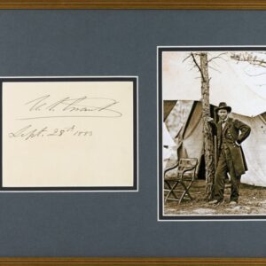 Ulysses S. Grant Autograph.