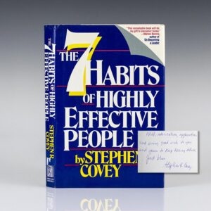 The 7 Habits of Highly Effective People.
